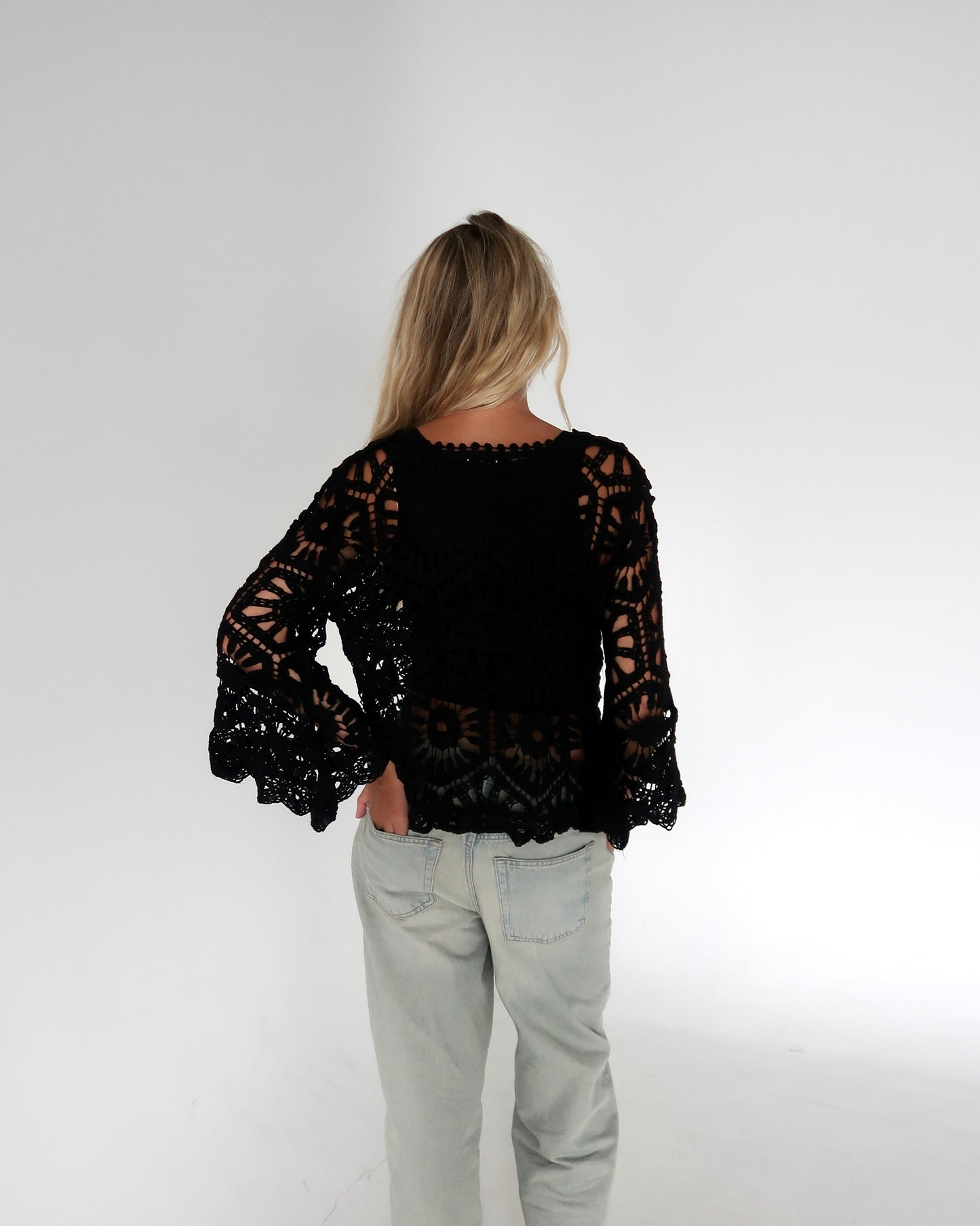 MAEVE CROCHET TOP