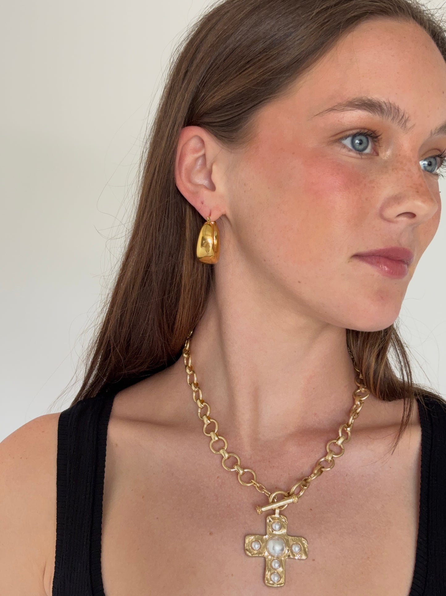 LUNA HOOP EARRINGS