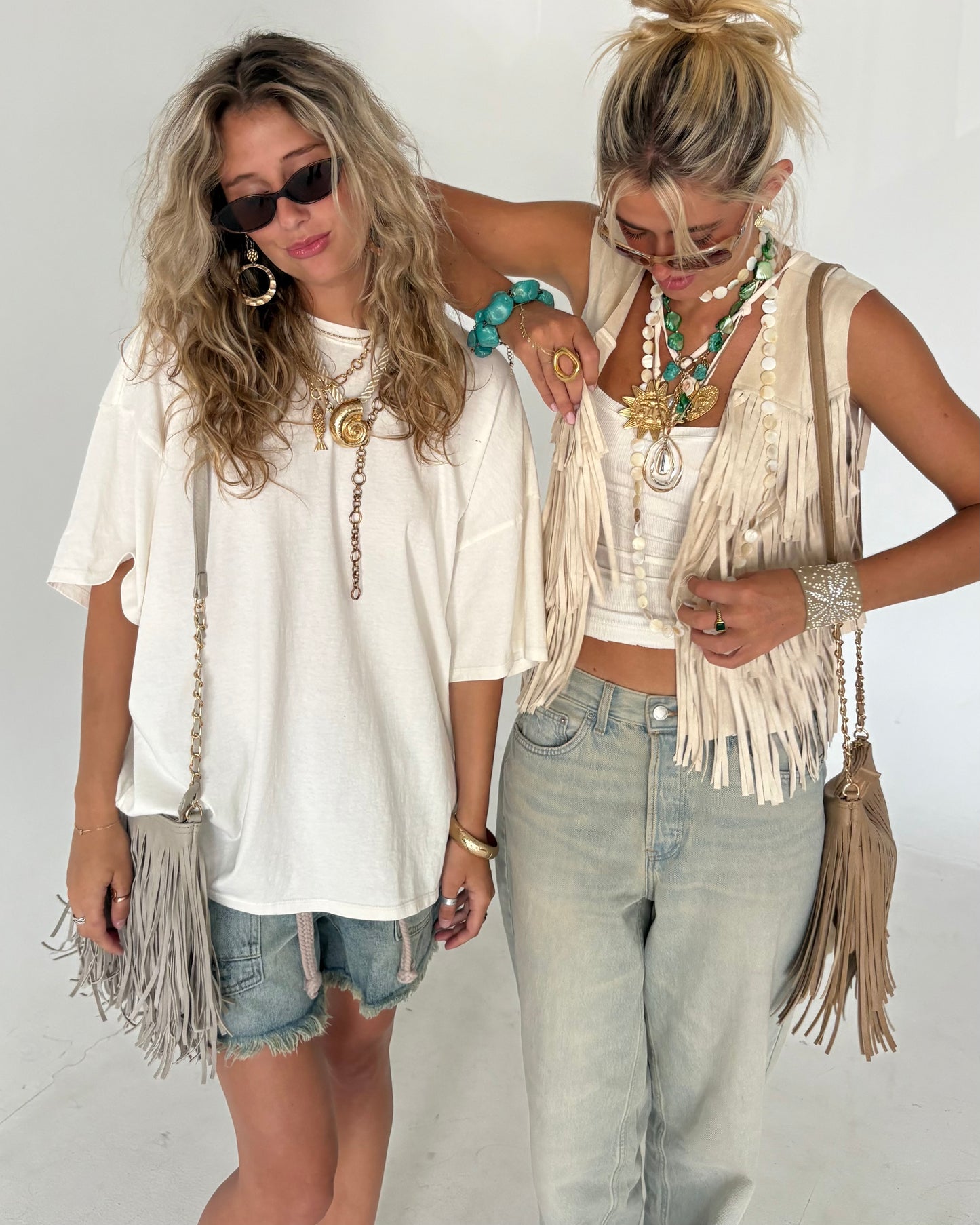 SOPHIE FRINGE PURSE